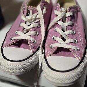Converse Kids Sneakers in Pink and White